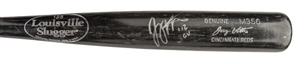 2012 Joey Votto Game Used and Signed M356 Model Louisville Slugger Bat (PSA/DNA)